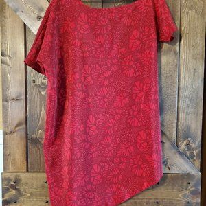 Veil and Valor Red/Pink Tunic/Caftan Top/Dress Size L, Own a unique piece of PDX